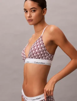 Calvin Klein Leicht gepolsterter Triangel-Bralette - Icon Cotton Modal^Damen Bhs & BralettesFrisch Eingetroffen