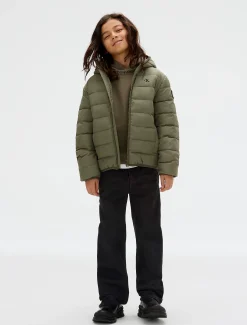 Calvin Klein Leichte gefütterte Jacke^Kinder Kleidung|Jacken & MäntelFrisch Eingetroffen
