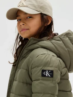 Calvin Klein Leichte gefütterte Jacke^Kinder Kleidung|Jacken & MäntelFrisch Eingetroffen