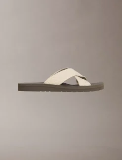 Calvin Klein Leonidas - Sandalen mit Logo-Webband^Herren SandalenFrisch Eingetroffen