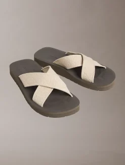 Calvin Klein Leonidas - Sandalen mit Logo-Webband^Herren SandalenFrisch Eingetroffen