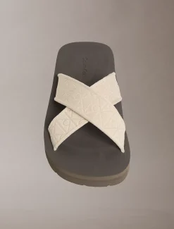 Calvin Klein Leonidas - Sandalen mit Logo-Webband^Herren SandalenFrisch Eingetroffen
