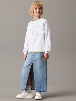 Calvin Klein Lockeres Logo-Sweatshirt^Kinder Hoodies & Pullover|Kleidung