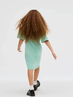 Calvin Klein Lockeres T-Shirt-Kleid mit Logo^Kinder Kleider & Röcke|Kleidung