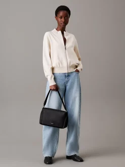 Calvin Klein Logo-Handtasche^Damen SchultertaschenFrisch Eingetroffen|Taschen