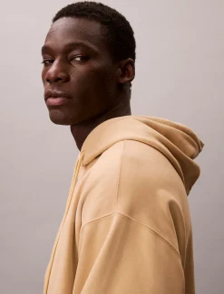 Calvin Klein Logo-Hoodie aus Fleece mit grafischem Print^Herren Hoodies & Sweatshirts
