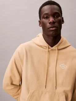 Calvin Klein Logo-Hoodie aus Fleece mit grafischem Print^Herren Hoodies & Sweatshirts