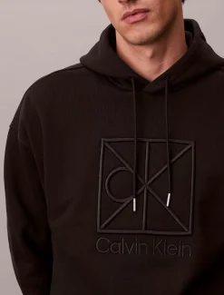 Calvin Klein Logo-Hoodie aus schwerem Jersey^Herren Hoodies & Sweatshirts