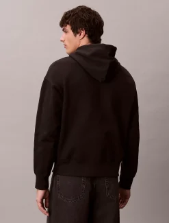 Calvin Klein Logo-Hoodie aus schwerem Jersey^Herren Hoodies & Sweatshirts