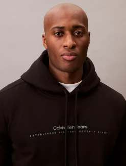Calvin Klein Logo-Hoodie in großen Größen^Herren Hoodies & Sweatshirts
