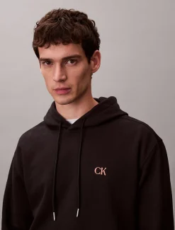 Calvin Klein Logo-Hoodie mit grafischem Print^Herren Hoodies & Sweatshirts