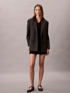 Calvin Klein Logo-Jacquard-Polokleid^Damen Kleider & Röcke