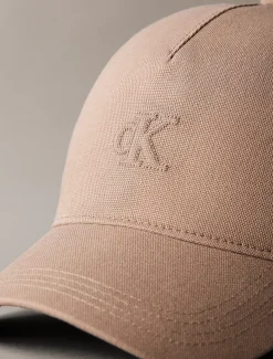 Calvin Klein Logo-Kappe aus Baumwoll-Canvas^Herren Kappen & MützenFrisch Eingetroffen
