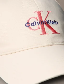 Calvin Klein Logo-Kappe aus Baumwoll-Twill^Damen Schals & Handschuhe