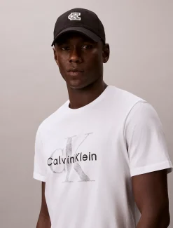 Calvin Klein Logo-Kappe aus Baumwoll-Twill^Herren Kappen & MützenFrisch Eingetroffen