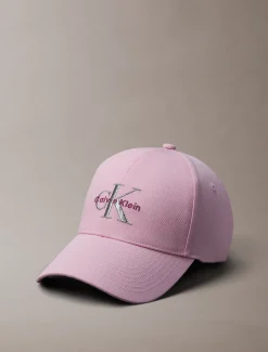 Calvin Klein Logo-Kappe aus Baumwoll-Twill^Damen Hüte & MützenFrisch Eingetroffen