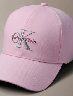 Calvin Klein Logo-Kappe aus Baumwoll-Twill^Damen Hüte & MützenFrisch Eingetroffen