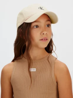 Calvin Klein Logo-Kappe aus Twill für Kinder^Kinder Taschen & Accessoires|Taschen & Accessoires