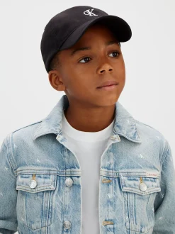 Calvin Klein Logo-Kappe aus Twill für Kinder^Kinder Taschen & Accessoires|Taschen & Accessoires