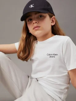 Calvin Klein Logo-Kappe aus Twill für Kinder^Kinder Taschen & Accessoires|Taschen & Accessoires