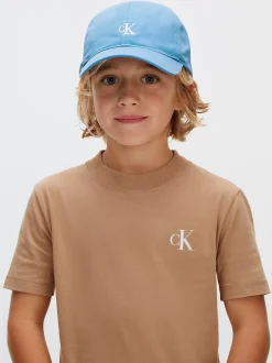 Calvin Klein Logo-Kappe aus Twill für Kinder^Kinder Taschen & Accessoires|Taschen & Accessoires