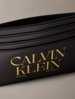 Calvin Klein Logo-Kartenetui^Herren Geldbörsen & Kartenetuis