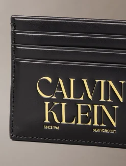 Calvin Klein Logo-Kartenetui^Herren Geldbörsen & Kartenetuis