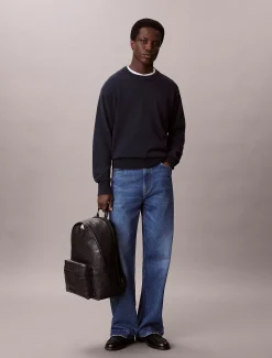 Calvin Klein Logo-Rucksack aus beschichtetem Canvas^Herren RucksäckeFrisch Eingetroffen|Taschen