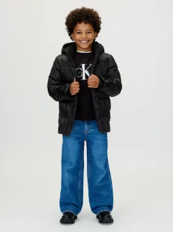 Calvin Klein Logo-Steppjacke^Kinder Kleidung