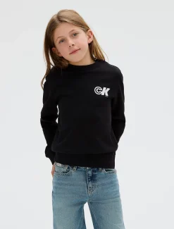 Calvin Klein Logo-Sweatshirt^Kinder Hoodies & Pullover|Kleidung