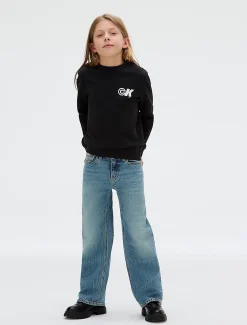 Calvin Klein Logo-Sweatshirt^Kinder Hoodies & Pullover|Kleidung