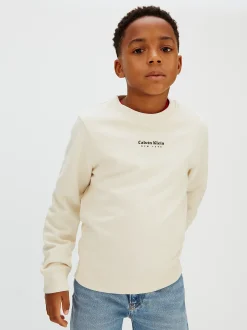 Calvin Klein Logo-Sweatshirt^Kinder Hoodies & Pullover|Kleidung