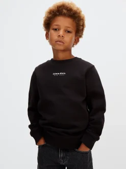 Calvin Klein Logo-Sweatshirt^Kinder Hoodies & Pullover|Kleidung