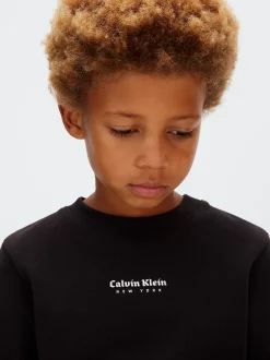 Calvin Klein Logo-Sweatshirt^Kinder Hoodies & Pullover|Kleidung