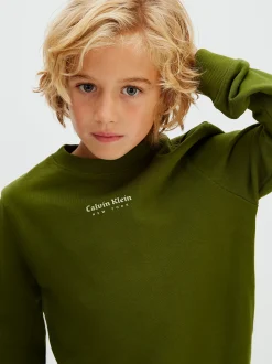 Calvin Klein Logo-Sweatshirt^Kinder Hoodies & Pullover|Kleidung