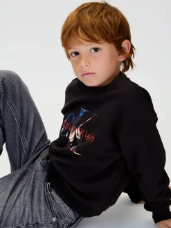 Calvin Klein Logo-Sweatshirt^Kinder Hoodies & Pullover|Kleidung