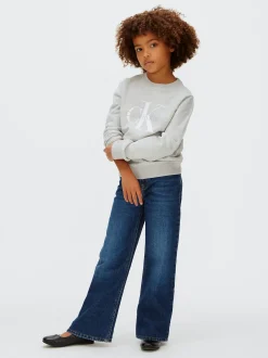 Calvin Klein Logo-Sweatshirt für Kinder^Kinder Kleidung|Unisex