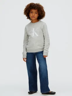 Calvin Klein Logo-Sweatshirt für Kinder^Kinder Kleidung|Unisex