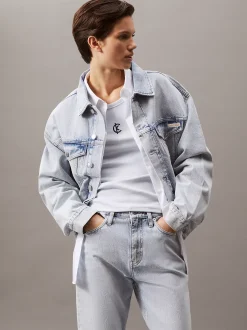 Calvin Klein Logo-Tanktop aus gerippter Baumwolle^Damen T-shirts & Tops