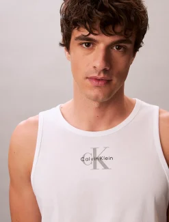 Calvin Klein Logo-Tanktop mit Monogramm^Herren T-shirts