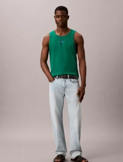 Calvin Klein Logo-Tanktop mit Monogramm^Herren T-shirts