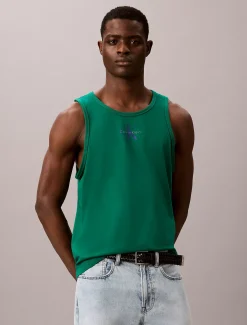 Calvin Klein Logo-Tanktop mit Monogramm^Herren T-shirts