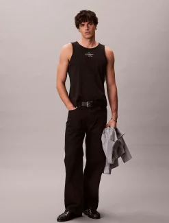 Calvin Klein Logo-Tanktop mit Monogramm^Herren T-shirts