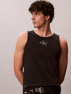 Calvin Klein Logo-Tanktop mit Monogramm^Herren T-shirts
