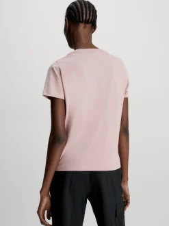 Calvin Klein Logo-T-Shirt aus Baumwolle^Damen T-shirts & Tops