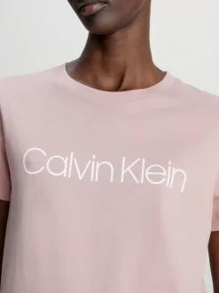 Calvin Klein Logo-T-Shirt aus Baumwolle^Damen T-shirts & Tops
