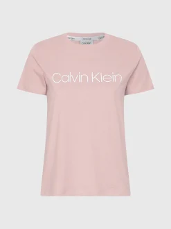 Calvin Klein Logo-T-Shirt aus Baumwolle^Damen T-shirts & Tops