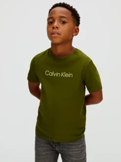 Calvin Klein Logo-T-Shirt für Kinder^Kinder T-shirts|Kleidung
