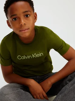 Calvin Klein Logo-T-Shirt für Kinder^Kinder T-shirts|Kleidung