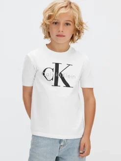 Calvin Klein Logo-T-Shirt für Kinder^Kinder T-shirts|Kleidung